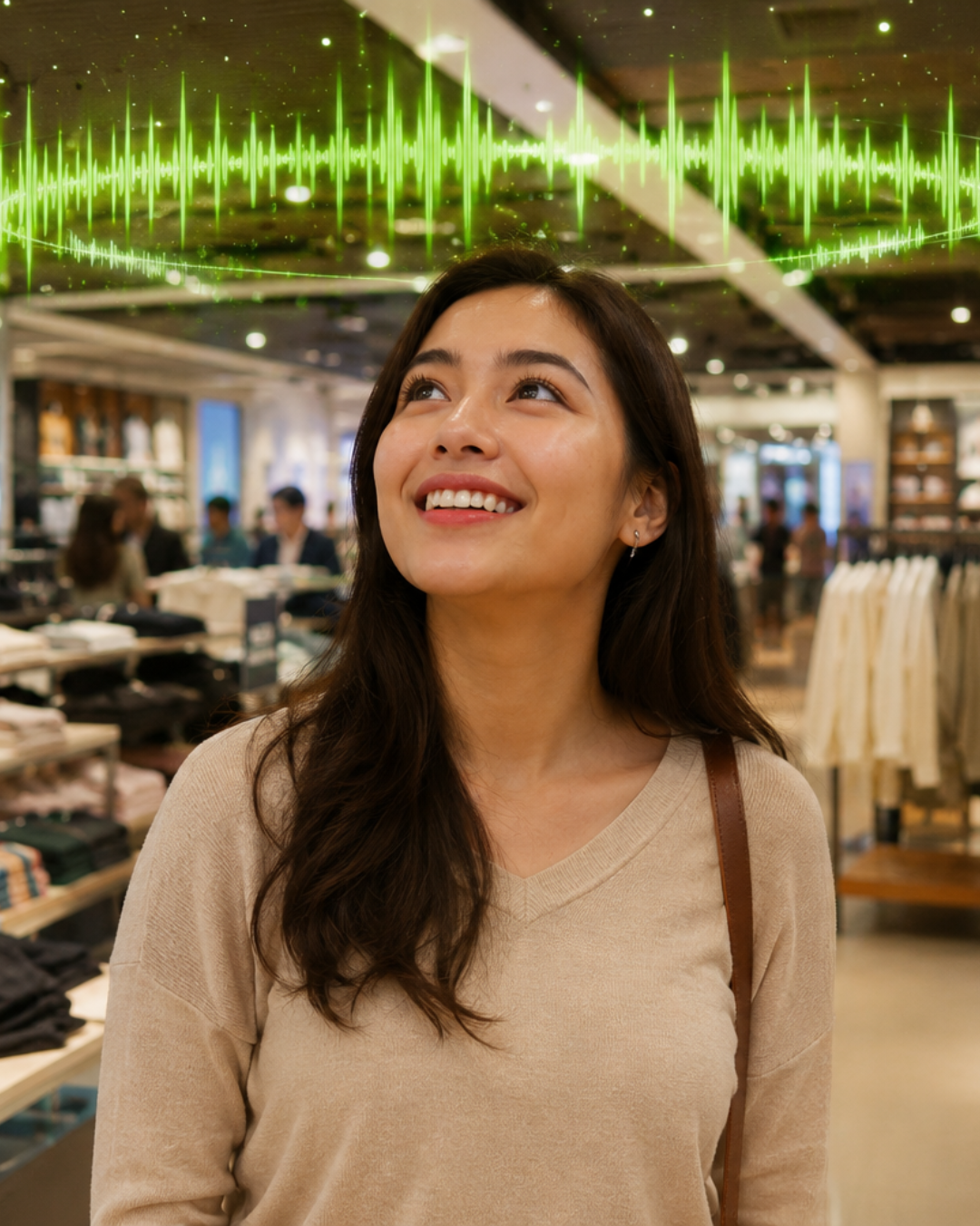 WAVFlow6 helping a business owner manage in-store audio